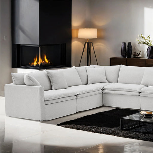 Crayford L-Sectional - Premium Sectional from FOA East - Just $3480.75! Shop now at Furniture Wholesale Plus  We are the best furniture store in Nashville, Hendersonville, Goodlettsville, Madison, Antioch, Mount Juliet, Lebanon, Gallatin, Springfield, Murfreesboro, Franklin, Brentwood