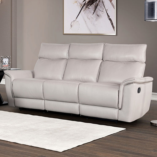 Bienne Sofa Manual Recliner - Premium Sofa from FOA East - Just $1109.55! Shop now at Furniture Wholesale Plus  We are the best furniture store in Nashville, Hendersonville, Goodlettsville, Madison, Antioch, Mount Juliet, Lebanon, Gallatin, Springfield, Murfreesboro, Franklin, Brentwood