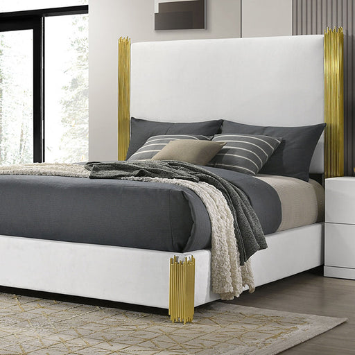 Basildon E.King Bed - Premium Bed from FOA East - Just $661.05! Shop now at Furniture Wholesale Plus  We are the best furniture store in Nashville, Hendersonville, Goodlettsville, Madison, Antioch, Mount Juliet, Lebanon, Gallatin, Springfield, Murfreesboro, Franklin, Brentwood