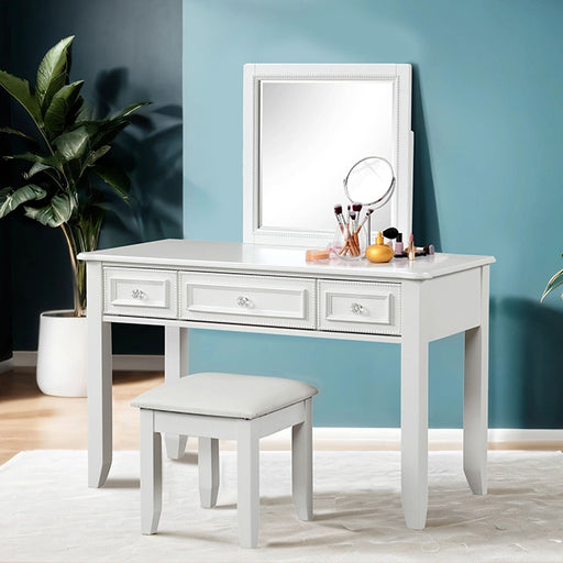 Naucalpan Vanity w/ Stool - Premium Vanity from FOA East - Just $388.05! Shop now at Furniture Wholesale Plus  We are the best furniture store in Nashville, Hendersonville, Goodlettsville, Madison, Antioch, Mount Juliet, Lebanon, Gallatin, Springfield, Murfreesboro, Franklin, Brentwood