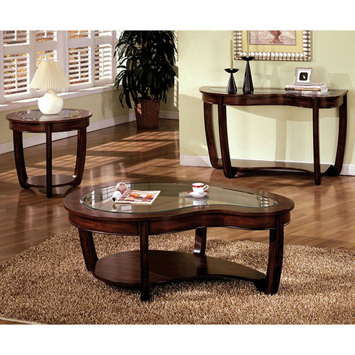 Crystal Falls Dark Cherry Coffee Table - Premium Cocktail Table from FOA East - Just $368.55! Shop now at Furniture Wholesale Plus  We are the best furniture store in Nashville, Hendersonville, Goodlettsville, Madison, Antioch, Mount Juliet, Lebanon, Gallatin, Springfield, Murfreesboro, Franklin, Brentwood