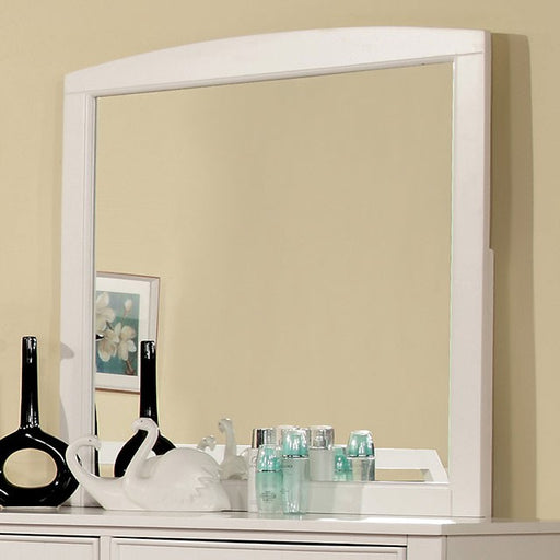 Corry White Mirror - Premium Mirror from FOA East - Just $117! Shop now at Furniture Wholesale Plus  We are the best furniture store in Nashville, Hendersonville, Goodlettsville, Madison, Antioch, Mount Juliet, Lebanon, Gallatin, Springfield, Murfreesboro, Franklin, Brentwood