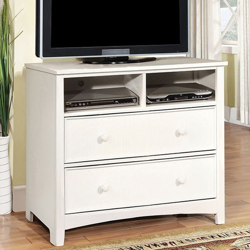 Corry White Media Chest - Premium Media Chest from FOA East - Just $446.55! Shop now at Furniture Wholesale Plus  We are the best furniture store in Nashville, Hendersonville, Goodlettsville, Madison, Antioch, Mount Juliet, Lebanon, Gallatin, Springfield, Murfreesboro, Franklin, Brentwood