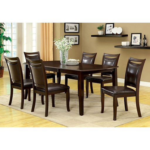 Woodside Dark Cherry/Espresso Side Chair (2/CTN) - Premium Dining Chair from FOA East - Just $195! Shop now at Furniture Wholesale Plus  We are the best furniture store in Nashville, Hendersonville, Goodlettsville, Madison, Antioch, Mount Juliet, Lebanon, Gallatin, Springfield, Murfreesboro, Franklin, Brentwood