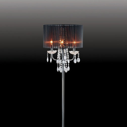 Jada Black Floor Lamp - Premium Lamp from FOA East - Just $173.55! Shop now at Furniture Wholesale Plus  We are the best furniture store in Nashville, Hendersonville, Goodlettsville, Madison, Antioch, Mount Juliet, Lebanon, Gallatin, Springfield, Murfreesboro, Franklin, Brentwood