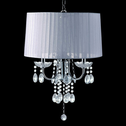 Jada White Ceiling Lamp - Premium Lamp from FOA East - Just $134.55! Shop now at Furniture Wholesale Plus  We are the best furniture store in Nashville, Hendersonville, Goodlettsville, Madison, Antioch, Mount Juliet, Lebanon, Gallatin, Springfield, Murfreesboro, Franklin, Brentwood