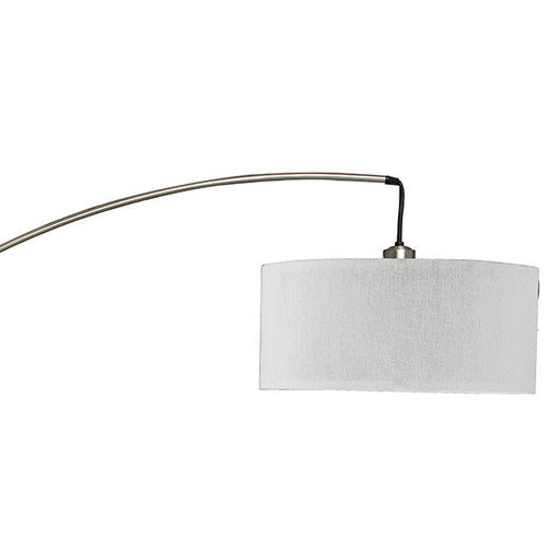 Jess Brushed Steel Arch Lamp - Premium Lamp from FOA East - Just $173.55! Shop now at Furniture Wholesale Plus  We are the best furniture store in Nashville, Hendersonville, Goodlettsville, Madison, Antioch, Mount Juliet, Lebanon, Gallatin, Springfield, Murfreesboro, Franklin, Brentwood