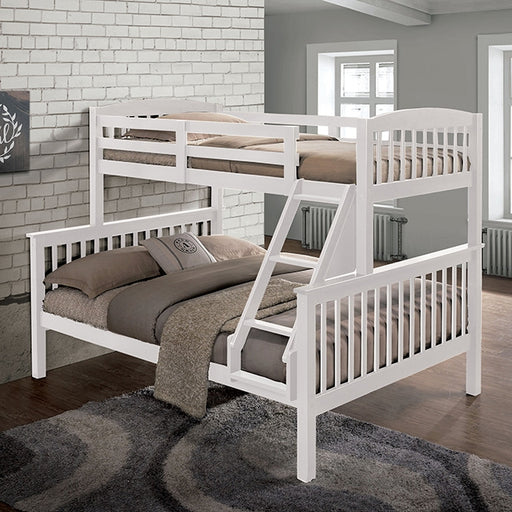 Brookings Twin/Full Bunk Bed - Premium Bunk Bed from FOA East - Just $427.05! Shop now at Furniture Wholesale Plus  We are the best furniture store in Nashville, Hendersonville, Goodlettsville, Madison, Antioch, Mount Juliet, Lebanon, Gallatin, Springfield, Murfreesboro, Franklin, Brentwood