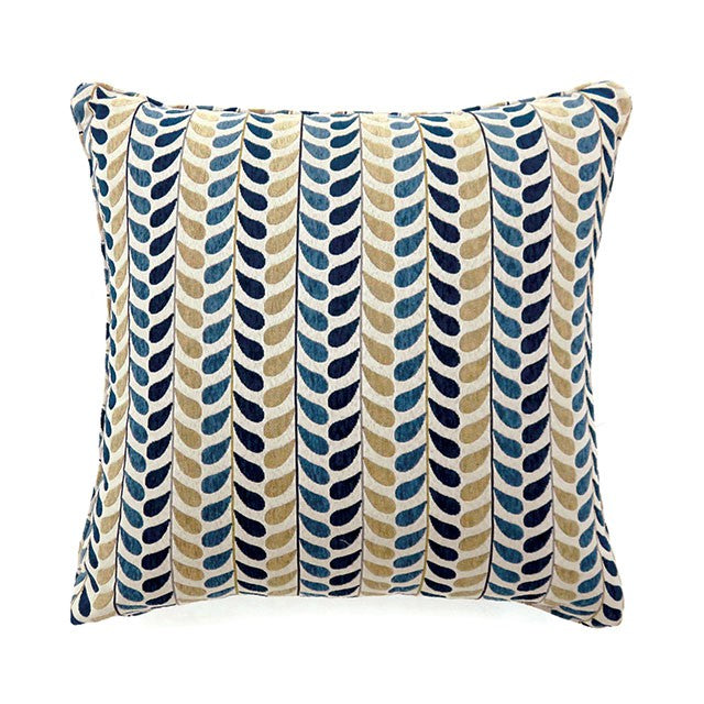 DROPP 18" X 18" Pillow, Blue & Yellow (2/CTN) - Premium Pillow from FOA East - Just $39! Shop now at Furniture Wholesale Plus  We are the best furniture store in Nashville, Hendersonville, Goodlettsville, Madison, Antioch, Mount Juliet, Lebanon, Gallatin, Springfield, Murfreesboro, Franklin, Brentwood