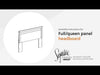 Flannia - Full Panel Headboard - Gray – Panel Headboards by Signature Design by Ashley® at Furniture Wholesale Plus , Nashville furniture store