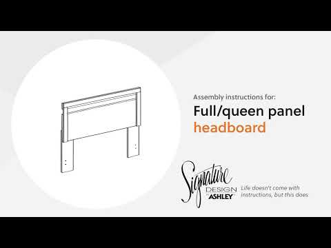 Flannia - Full Panel Headboard - Gray – Panel Headboards by Signature Design by Ashley® at Furniture Wholesale Plus , Nashville furniture store