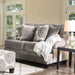 Bonaventura Gray/Pattern Love Seat - Premium Loveseat from FOA East - Just $1014! Shop now at Furniture Wholesale Plus  We are the best furniture store in Nashville, Hendersonville, Goodlettsville, Madison, Antioch, Mount Juliet, Lebanon, Gallatin, Springfield, Murfreesboro, Franklin, Brentwood