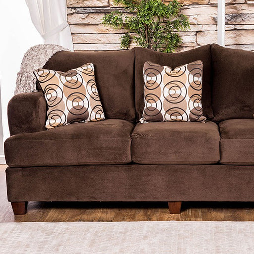 WESSINGTON Chocolate Sofa - Premium Sofa from FOA East - Just $1727.70! Shop now at Furniture Wholesale Plus  We are the best furniture store in Nashville, Hendersonville, Goodlettsville, Madison, Antioch, Mount Juliet, Lebanon, Gallatin, Springfield, Murfreesboro, Franklin, Brentwood