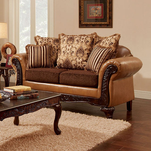 Isabella Love Seat - Premium Loveseat from FOA East - Just $719.55! Shop now at Furniture Wholesale Plus  We are the best furniture store in Nashville, Hendersonville, Goodlettsville, Madison, Antioch, Mount Juliet, Lebanon, Gallatin, Springfield, Murfreesboro, Franklin, Brentwood