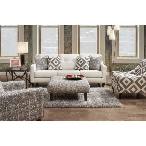 PARKER Gray/Pattern Ottoman - Premium Ottoman from FOA East - Just $505.05! Shop now at Furniture Wholesale Plus  We are the best furniture store in Nashville, Hendersonville, Goodlettsville, Madison, Antioch, Mount Juliet, Lebanon, Gallatin, Springfield, Murfreesboro, Franklin, Brentwood