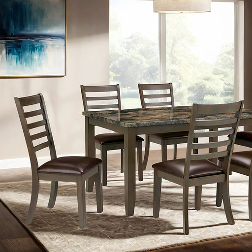 Adia 7 Pc. Dinning Table Set - Premium Dining Table from FOA East - Just $567.45! Shop now at Furniture Wholesale Plus  We are the best furniture store in Nashville, Hendersonville, Goodlettsville, Madison, Antioch, Mount Juliet, Lebanon, Gallatin, Springfield, Murfreesboro, Franklin, Brentwood