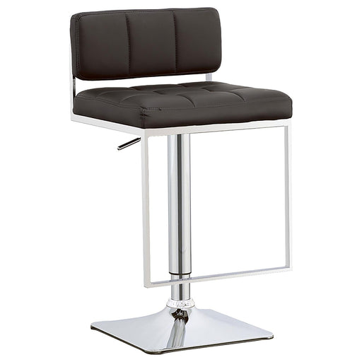 G100194 Contemporary Black Adjustable Bar Stool - Premium Adjustable Barstool from Coaster Z2 Standard - Just $178! Shop now at Furniture Wholesale Plus  We are the best furniture store in Nashville, Hendersonville, Goodlettsville, Madison, Antioch, Mount Juliet, Lebanon, Gallatin, Springfield, Murfreesboro, Franklin, Brentwood