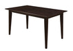 Gabriel Cappuccino Dining Table - Premium Dining Table from Coaster Z2 Standard - Just $226! Shop now at Furniture Wholesale Plus  We are the best furniture store in Nashville, Hendersonville, Goodlettsville, Madison, Antioch, Mount Juliet, Lebanon, Gallatin, Springfield, Murfreesboro, Franklin, Brentwood