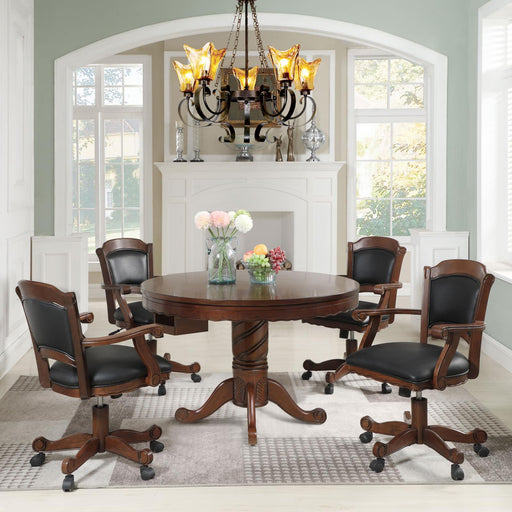 100871 S5 5 PC SET (TBL+4CHAIR) - Premium Dining Room Set from Coaster Z2 Standard - Just $2370! Shop now at Furniture Wholesale Plus  We are the best furniture store in Nashville, Hendersonville, Goodlettsville, Madison, Antioch, Mount Juliet, Lebanon, Gallatin, Springfield, Murfreesboro, Franklin, Brentwood