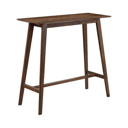 Mid Century Natural Walnut Bar Table - Premium Bar Table from Coaster Z2 Standard - Just $186! Shop now at Furniture Wholesale Plus  We are the best furniture store in Nashville, Hendersonville, Goodlettsville, Madison, Antioch, Mount Juliet, Lebanon, Gallatin, Springfield, Murfreesboro, Franklin, Brentwood
