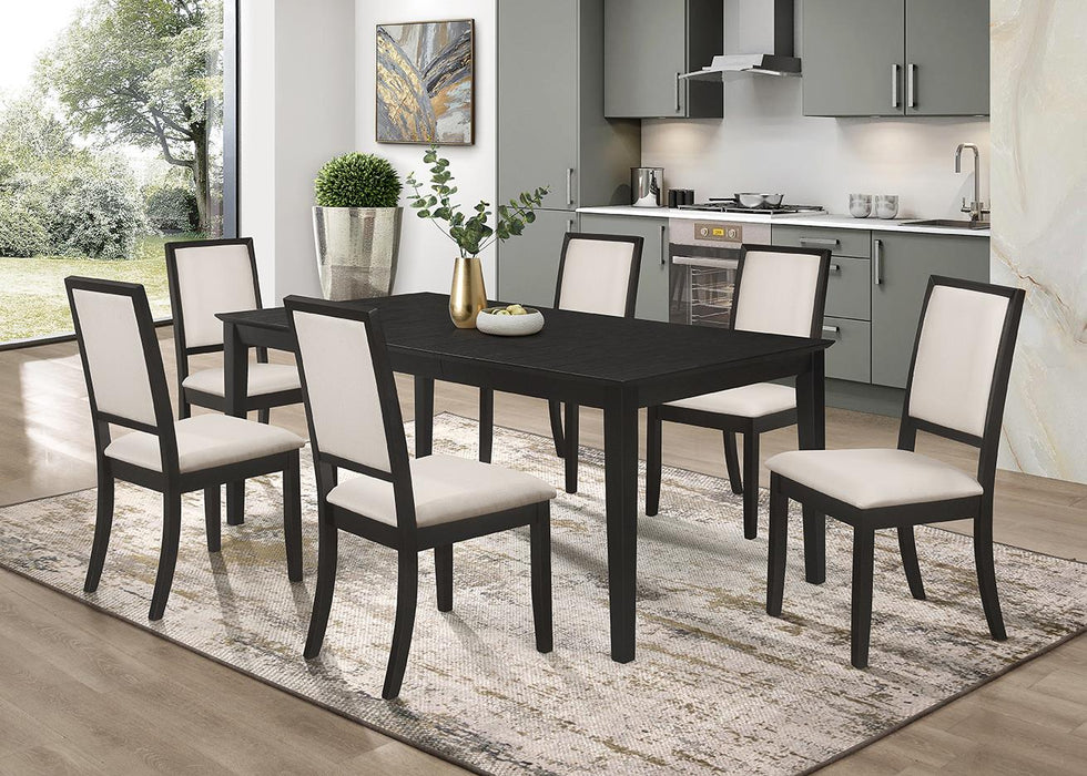 101561 S7 7 Piece Dining Room Set - Premium Dining Room Set from Coaster Z2 Standard - Just $1118! Shop now at Furniture Wholesale Plus  We are the best furniture store in Nashville, Hendersonville, Goodlettsville, Madison, Antioch, Mount Juliet, Lebanon, Gallatin, Springfield, Murfreesboro, Franklin, Brentwood