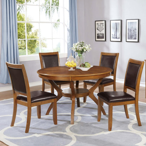 102171 S5 5 PC SET (TBL+4SIDE) - Premium Dining Room Set from Coaster Z2 Standard - Just $830! Shop now at Furniture Wholesale Plus  We are the best furniture store in Nashville, Hendersonville, Goodlettsville, Madison, Antioch, Mount Juliet, Lebanon, Gallatin, Springfield, Murfreesboro, Franklin, Brentwood