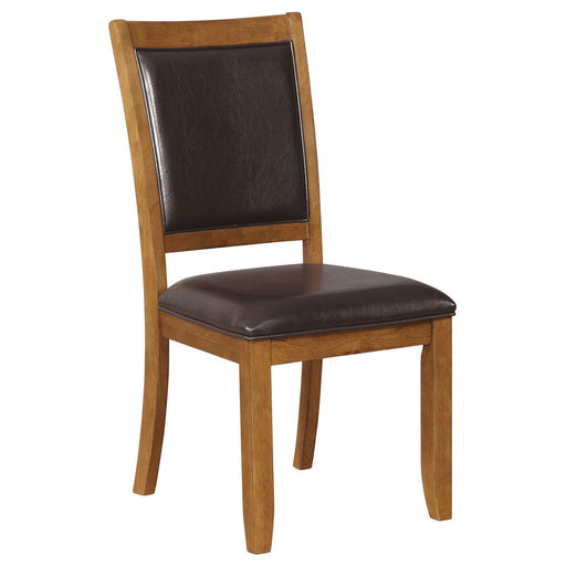 Nelms Casual Deep Brown Dining Chair - Premium Dining Chair from Coaster Z2 Standard - Just $120! Shop now at Furniture Wholesale Plus  We are the best furniture store in Nashville, Hendersonville, Goodlettsville, Madison, Antioch, Mount Juliet, Lebanon, Gallatin, Springfield, Murfreesboro, Franklin, Brentwood