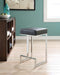G105253 Contemporary Chrome and Black Counter Height Stool - Premium Barstool from Coaster Z2 Standard - Just $110! Shop now at Furniture Wholesale Plus  We are the best furniture store in Nashville, Hendersonville, Goodlettsville, Madison, Antioch, Mount Juliet, Lebanon, Gallatin, Springfield, Murfreesboro, Franklin, Brentwood