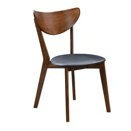 Malone Mid Century Modern Dark Walnut Dining Chair - Premium Dining Chair from Coaster Z2 Standard - Just $76! Shop now at Furniture Wholesale Plus  We are the best furniture store in Nashville, Hendersonville, Goodlettsville, Madison, Antioch, Mount Juliet, Lebanon, Gallatin, Springfield, Murfreesboro, Franklin, Brentwood
