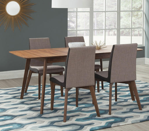 106591 S5 5 PC SET (TBL+4SIDE) - Premium Dining Room Set from Coaster Z2 Standard - Just $906! Shop now at Furniture Wholesale Plus  We are the best furniture store in Nashville, Hendersonville, Goodlettsville, Madison, Antioch, Mount Juliet, Lebanon, Gallatin, Springfield, Murfreesboro, Franklin, Brentwood