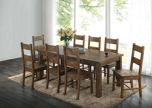 107041 S9 9PC SET (TBL+8SIDES) - Premium Dining Room Set from Coaster Z2 Standard - Just $1342! Shop now at Furniture Wholesale Plus  We are the best furniture store in Nashville, Hendersonville, Goodlettsville, Madison, Antioch, Mount Juliet, Lebanon, Gallatin, Springfield, Murfreesboro, Franklin, Brentwood