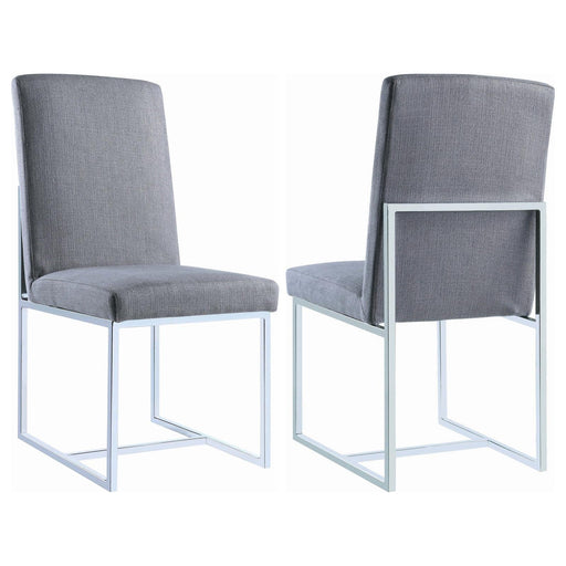 Jackson Modern Grey Dining Chair - Premium Dining Chair from Coaster Z2 Standard - Just $220! Shop now at Furniture Wholesale Plus  We are the best furniture store in Nashville, Hendersonville, Goodlettsville, Madison, Antioch, Mount Juliet, Lebanon, Gallatin, Springfield, Murfreesboro, Franklin, Brentwood