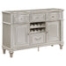 Evangeline 4-drawer Sideboard Server with Faux Diamond Trim Silver Oak - Premium Server from Coaster Z2 Standard - Just $930! Shop now at Furniture Wholesale Plus  We are the best furniture store in Nashville, Hendersonville, Goodlettsville, Madison, Antioch, Mount Juliet, Lebanon, Gallatin, Springfield, Murfreesboro, Franklin, Brentwood