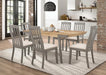 109811 S5 5 Piece Dining Room Set - Premium Dining Room Set from Coaster Z2 Standard - Just $930! Shop now at Furniture Wholesale Plus  We are the best furniture store in Nashville, Hendersonville, Goodlettsville, Madison, Antioch, Mount Juliet, Lebanon, Gallatin, Springfield, Murfreesboro, Franklin, Brentwood