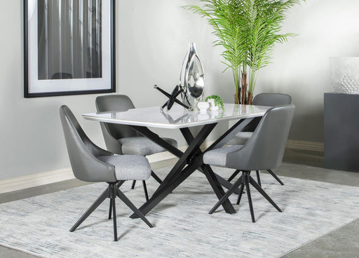 Paulita 5 Piece Dining Room Set - Premium Dining Room Set from Coaster Z2 Standard - Just $1518! Shop now at Furniture Wholesale Plus  We are the best furniture store in Nashville, Hendersonville, Goodlettsville, Madison, Antioch, Mount Juliet, Lebanon, Gallatin, Springfield, Murfreesboro, Franklin, Brentwood