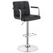 G121095 Contemporary Black and Chrome Adjustable Bar Stool with Arms - Premium Adjustable Barstool from Coaster Z2 Standard - Just $162! Shop now at Furniture Wholesale Plus  We are the best furniture store in Nashville, Hendersonville, Goodlettsville, Madison, Antioch, Mount Juliet, Lebanon, Gallatin, Springfield, Murfreesboro, Franklin, Brentwood