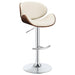 G130505 Contemporary Cream Adjustable Height Bar Stool - Premium Adjustable Barstool from Coaster Z2 Standard - Just $186! Shop now at Furniture Wholesale Plus  We are the best furniture store in Nashville, Hendersonville, Goodlettsville, Madison, Antioch, Mount Juliet, Lebanon, Gallatin, Springfield, Murfreesboro, Franklin, Brentwood