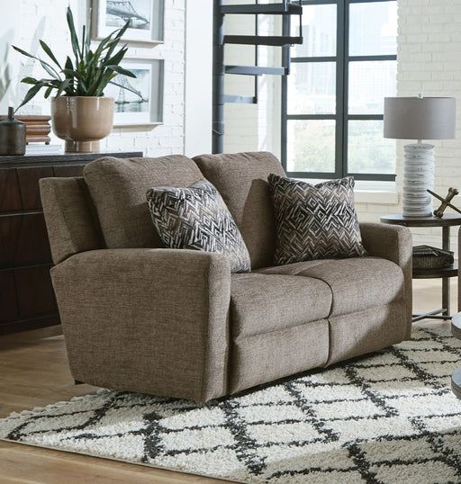 Catnapper Calvin Reclining Loveseat in Otter/Midnight 1632 - Premium Loveseat from Catnapper - Just $906.24! Shop now at Furniture Wholesale Plus  We are the best furniture store in Nashville, Hendersonville, Goodlettsville, Madison, Antioch, Mount Juliet, Lebanon, Gallatin, Springfield, Murfreesboro, Franklin, Brentwood