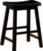 Transitional Black Counter Height Stool - Premium Counter Ht Stool from Coaster Z2 Standard - Just $74! Shop now at Furniture Wholesale Plus  We are the best furniture store in Nashville, Hendersonville, Goodlettsville, Madison, Antioch, Mount Juliet, Lebanon, Gallatin, Springfield, Murfreesboro, Franklin, Brentwood