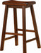 Transitional Chestnut Bar Height Stool - Premium Bar Stool from Coaster Z2 Standard - Just $78! Shop now at Furniture Wholesale Plus  We are the best furniture store in Nashville, Hendersonville, Goodlettsville, Madison, Antioch, Mount Juliet, Lebanon, Gallatin, Springfield, Murfreesboro, Franklin, Brentwood