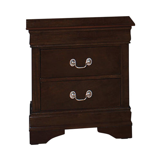 Louis Philippe Two Drawer Nightstand - Premium Nighstand from Coaster Z2 Standard - Just $156! Shop now at Furniture Wholesale Plus  We are the best furniture store in Nashville, Hendersonville, Goodlettsville, Madison, Antioch, Mount Juliet, Lebanon, Gallatin, Springfield, Murfreesboro, Franklin, Brentwood