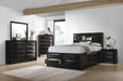 Briana Transitional Black Eastern King Five Piece Bedroom Set - Premium Bedroom Set from Coaster Z2 Standard - Just $2538! Shop now at Furniture Wholesale Plus  We are the best furniture store in Nashville, Hendersonville, Goodlettsville, Madison, Antioch, Mount Juliet, Lebanon, Gallatin, Springfield, Murfreesboro, Franklin, Brentwood