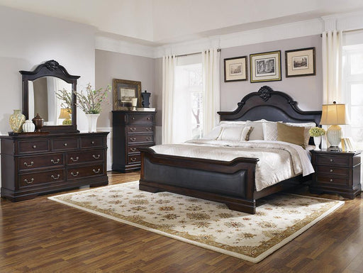 Cambridge Traditional Dark Brown Eastern King Four Piece Set - Premium Bedroom Set from Coaster Z2 Standard - Just $1958! Shop now at Furniture Wholesale Plus  We are the best furniture store in Nashville, Hendersonville, Goodlettsville, Madison, Antioch, Mount Juliet, Lebanon, Gallatin, Springfield, Murfreesboro, Franklin, Brentwood