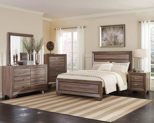 Kauffman Transitional Washed Taupe Eastern King Four Piece Set - Premium Bedroom Set from Coaster Z2 Standard - Just $1150! Shop now at Furniture Wholesale Plus  We are the best furniture store in Nashville, Hendersonville, Goodlettsville, Madison, Antioch, Mount Juliet, Lebanon, Gallatin, Springfield, Murfreesboro, Franklin, Brentwood