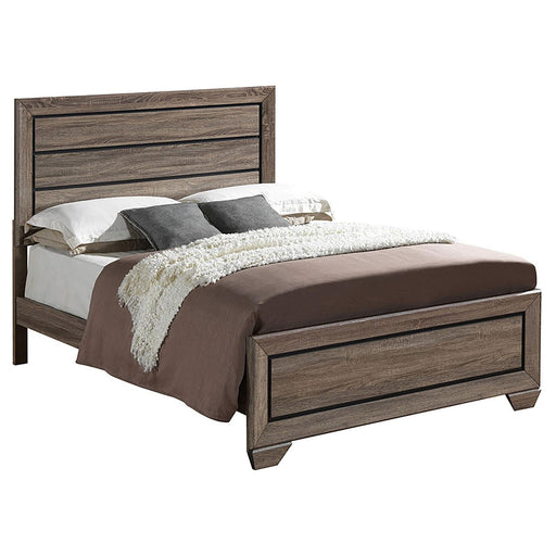 Kauffman Transitional Washed Taupe California King Bed - Premium Bed from Coaster Z2 Standard - Just $438! Shop now at Furniture Wholesale Plus  We are the best furniture store in Nashville, Hendersonville, Goodlettsville, Madison, Antioch, Mount Juliet, Lebanon, Gallatin, Springfield, Murfreesboro, Franklin, Brentwood