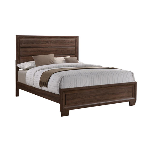 Brandon Transitional Medium Brown Eastern King Bed - Premium Bed from Coaster Z2 Standard - Just $390! Shop now at Furniture Wholesale Plus  We are the best furniture store in Nashville, Hendersonville, Goodlettsville, Madison, Antioch, Mount Juliet, Lebanon, Gallatin, Springfield, Murfreesboro, Franklin, Brentwood