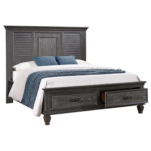 G205733 E King Bed - Premium Eastern King Storage Bed from Coaster Z2 Standard - Just $1138! Shop now at Furniture Wholesale Plus  We are the best furniture store in Nashville, Hendersonville, Goodlettsville, Madison, Antioch, Mount Juliet, Lebanon, Gallatin, Springfield, Murfreesboro, Franklin, Brentwood