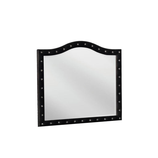 Deanna Contemporary Black and Metallic Mirror - Premium Mirror from Coaster Z2 Standard - Just $184! Shop now at Furniture Wholesale Plus  We are the best furniture store in Nashville, Hendersonville, Goodlettsville, Madison, Antioch, Mount Juliet, Lebanon, Gallatin, Springfield, Murfreesboro, Franklin, Brentwood