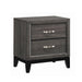 Watson Rustic Grey Oak Nightstand - Premium Nightstand from Coaster Z2 Standard - Just $164! Shop now at Furniture Wholesale Plus  We are the best furniture store in Nashville, Hendersonville, Goodlettsville, Madison, Antioch, Mount Juliet, Lebanon, Gallatin, Springfield, Murfreesboro, Franklin, Brentwood