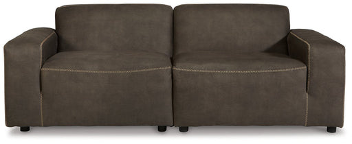 Allena 2-Piece Sectional Loveseat - Premium Loveseat from Ashley Furniture - Just $886.52! Shop now at Furniture Wholesale Plus  We are the best furniture store in Nashville, Hendersonville, Goodlettsville, Madison, Antioch, Mount Juliet, Lebanon, Gallatin, Springfield, Murfreesboro, Franklin, Brentwood